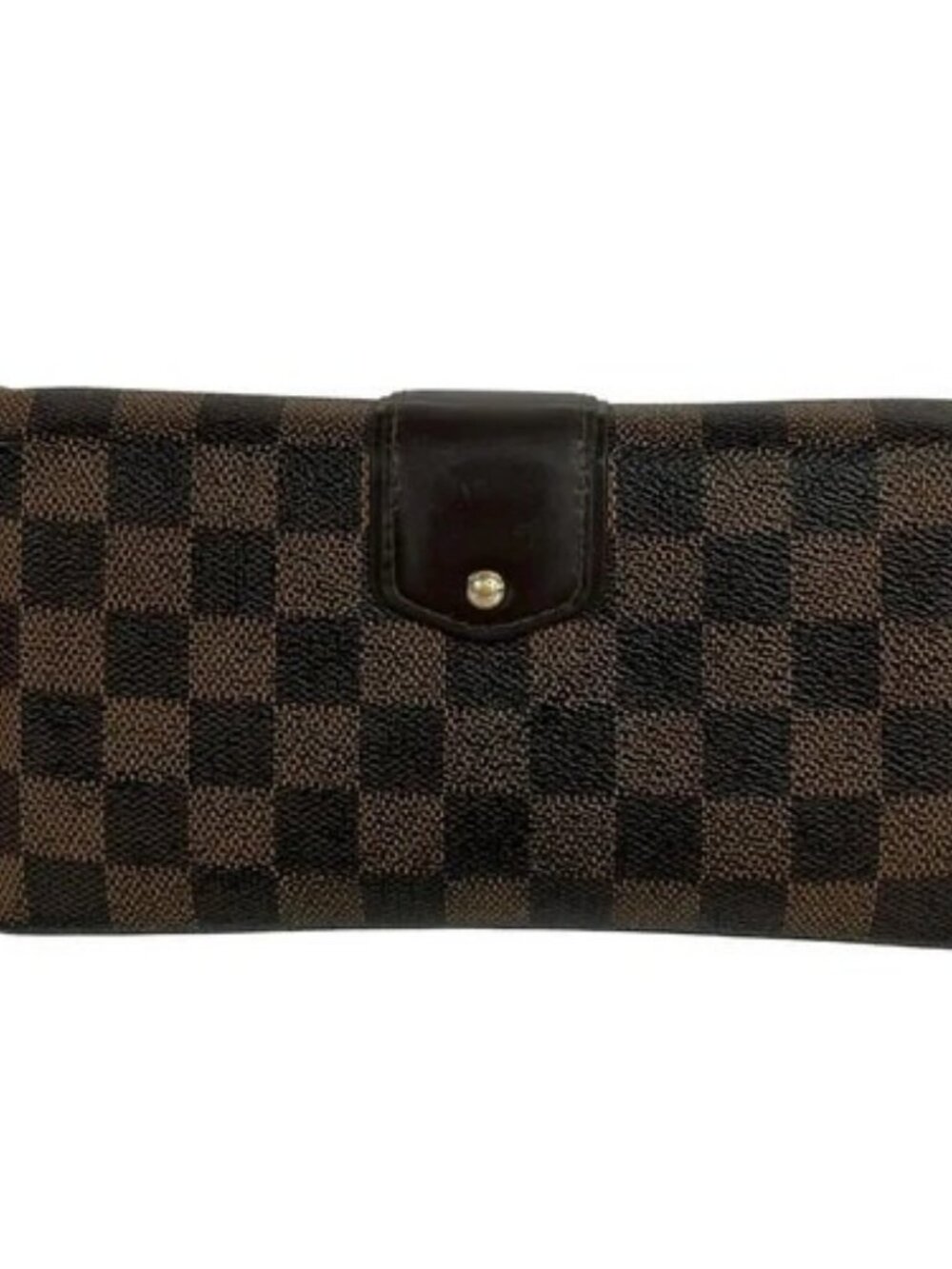 LOUIS VUITTON Portefeuil Sistine N61747 Ebene Damier - CA2150 Long Wallet - Picture 2 of 15